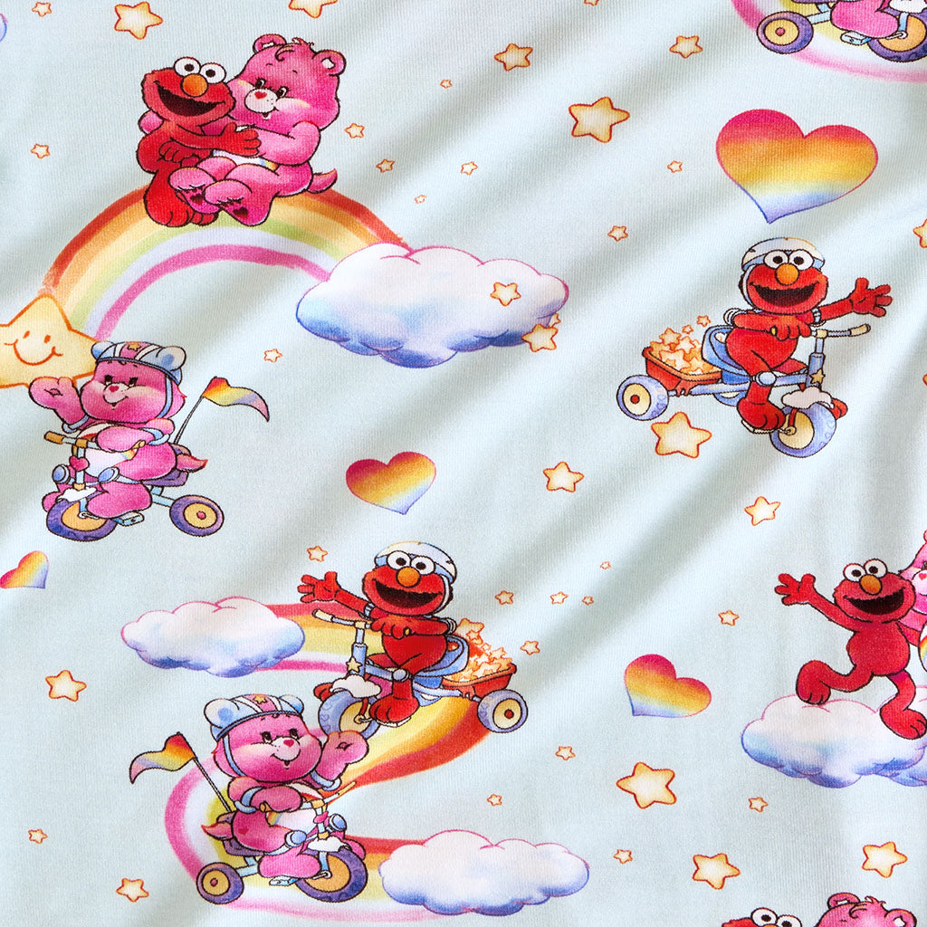 Care Bears™ Cheer Bear & Elmo Luxette Patoo® Blanket
