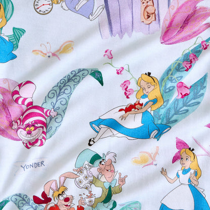 Disney Adventures in Wonderland French Terry Ruffled Zippered Hoodie
