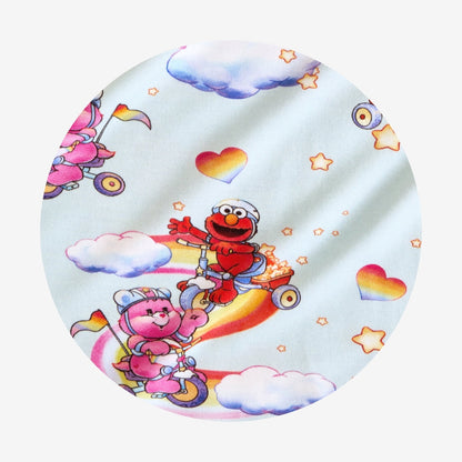 Care Bears™ Cheer Bear & Elmo Luxette Patoo® Blanket