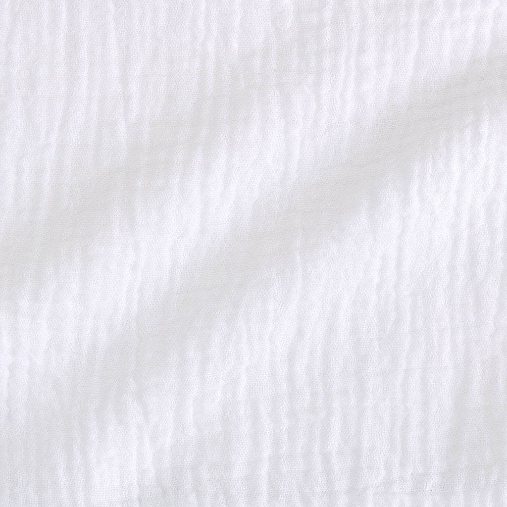 Women's White Oversized Cotton Crinkle Shirt