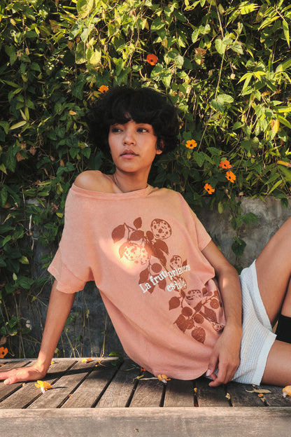 La Fruta Dulce Vintage-Wash Fruit Graphic Tee