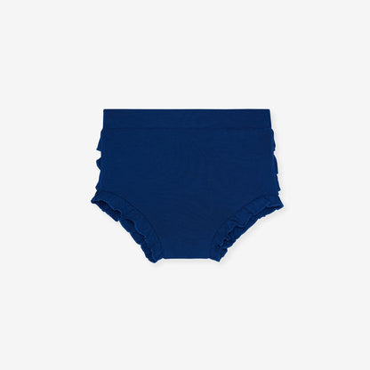 Country Rose Peplum Ruffled Bummie Set