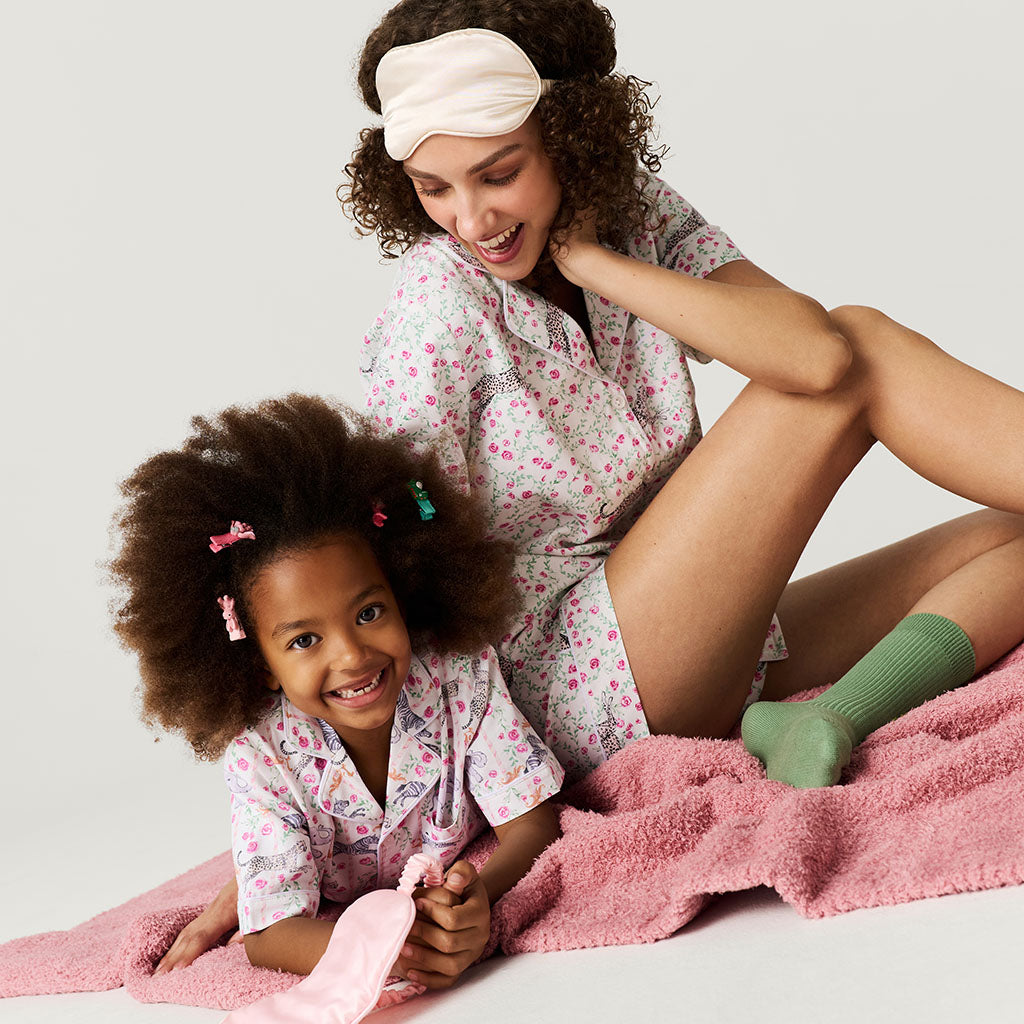 Greta Women's Twill Pajama Short Set
