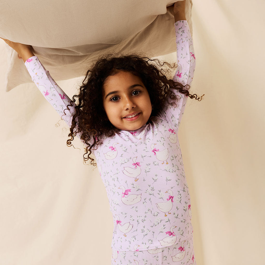 Goose Blossoms Classic Pajama Set