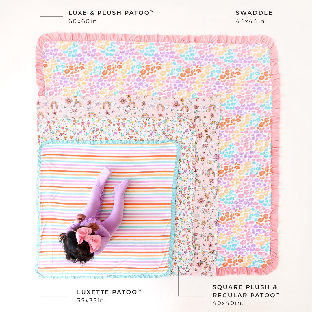 Dusk Rose Swaddle Headband Set