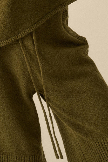 Promise the Label Textured Knit Sweater Shorts