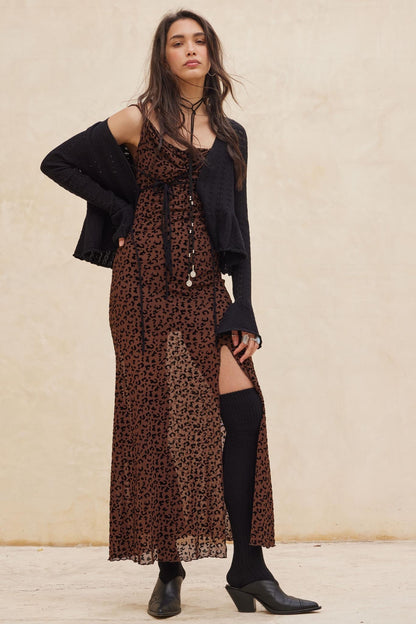 On My Way Pointelle Rib-Knit Peplum Cardigan
